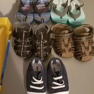 Toddler Boys sandals lot
